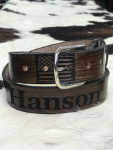 Load image into Gallery viewer, American Flag Belt