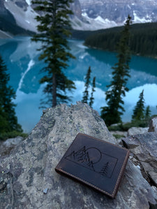 Mountain Single Fold Wallet