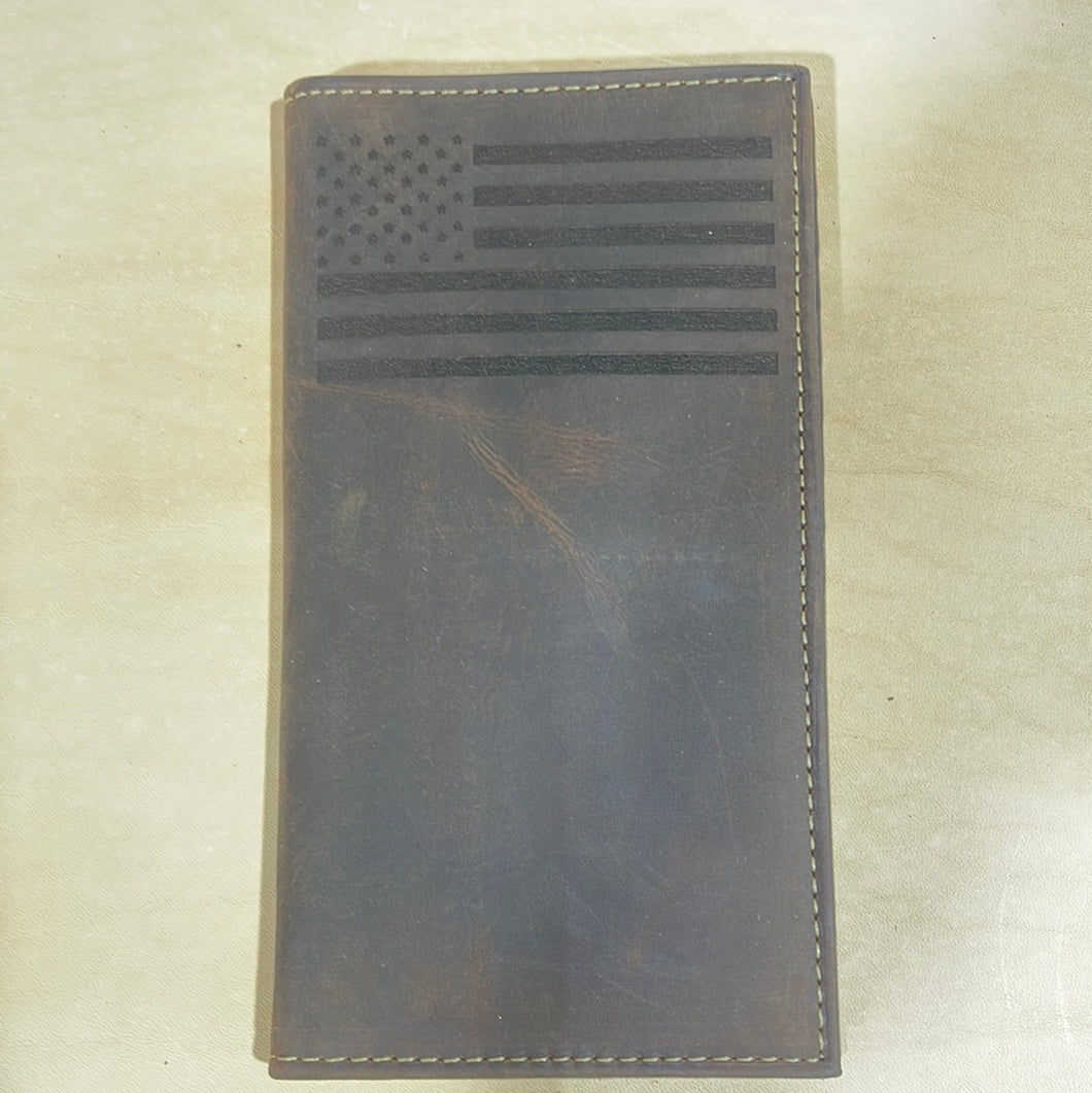 American Flag Roper Wallet