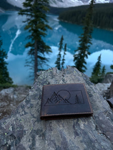 Mountain Single Fold Wallet