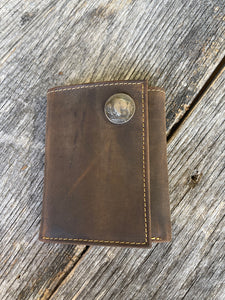 Buffalo Nickle Trifold Wallet