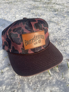 Britt’s Leather Old School Hat