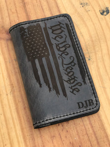 Field Note Cover in Rustic Grey