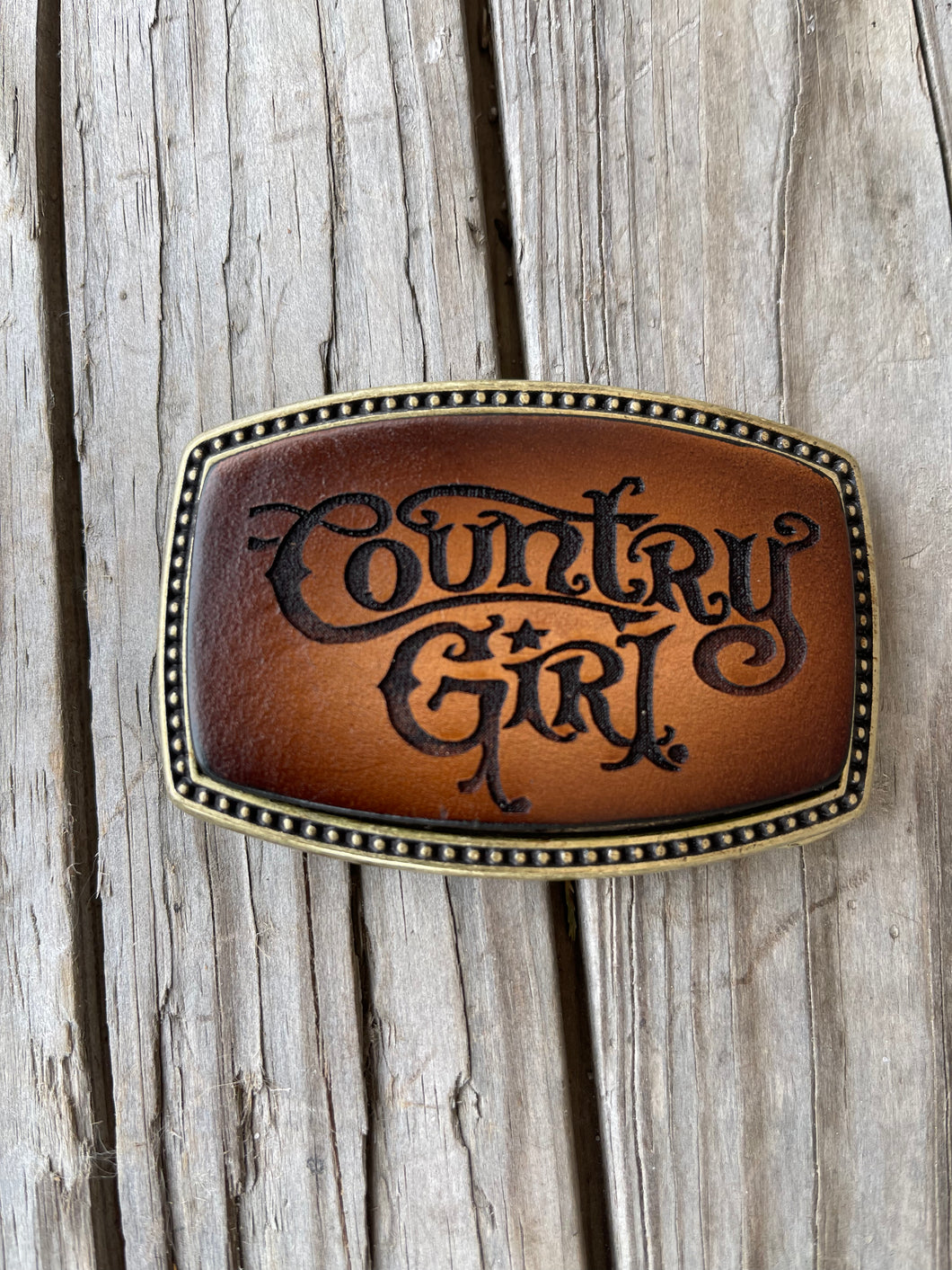 Country Girl Belt Buckle