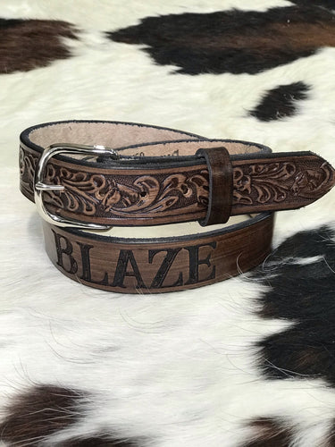 Horse & Flower Belt