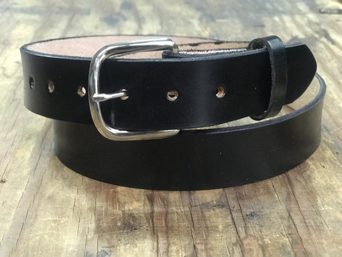 Plain Black Belt