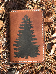 Field Note Cover in Rustic Brown