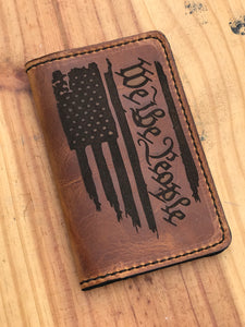 Field Note Cover in Rustic Brown