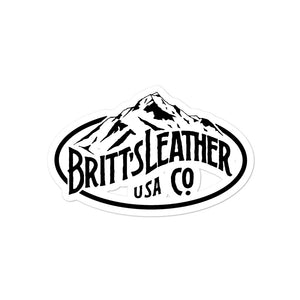 Britt’s Leather Co. Sticker