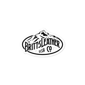 Britt’s Leather Co. Sticker