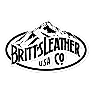 Britt’s Leather Co. Sticker